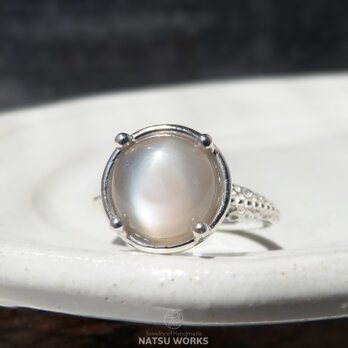 グレー ムーンストーン リング / Gray Moonstone Ringの画像