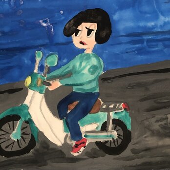 スーパーカブおかっぱこの画像