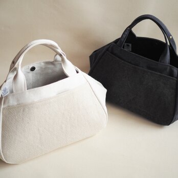 ＊色合わせお好み＊蓋付き丸トートL