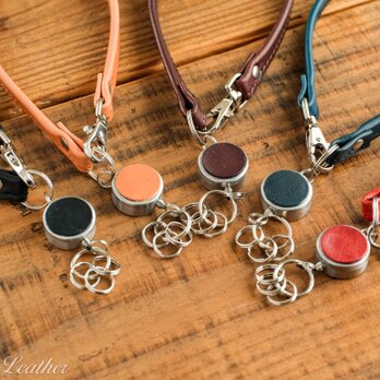 《CAVALLO》レザーリールストラップ《5colors》の画像