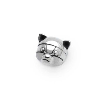 くま ぬいぐるみ ピアス/シルバー925 片耳用/セカンドピアス つけっぱなし/シルバーアクセサリー/hrn03の画像