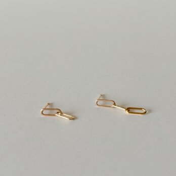 14kgf ◇ クリップチェーンピアス　2 & 3の画像