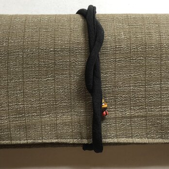 ８２４１　麻の上布で作った和風財布・ポーチの画像