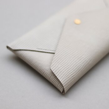 ミニマム長財布 ENVELOPE (WHITE)の画像
