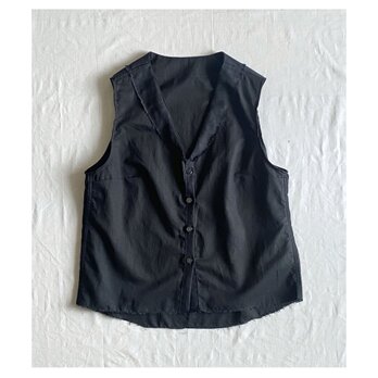 Remake black vestの画像