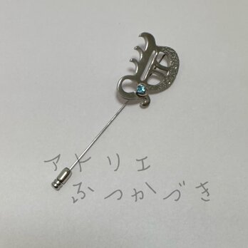 アルファベットピンブローチYの画像