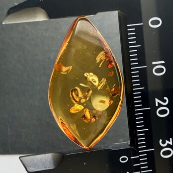 バルティックアンバー[222] 31x18mm 11Cts　天然石 ／ ルース ／カボションの画像