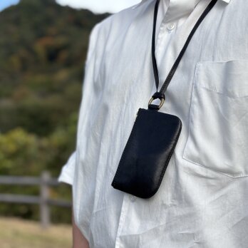 ストラップ付きファスナーポーチ ( バケッタ )