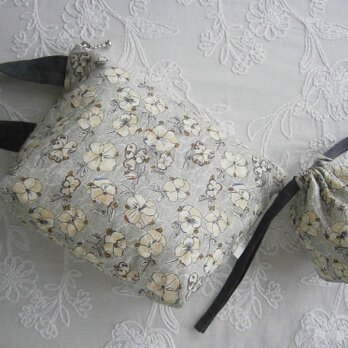 花cotton×linen PouchSetの画像