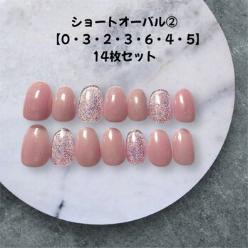 【現品販売】光と揺らめくマグネット×ラメの大人可愛い14枚ネイルの画像