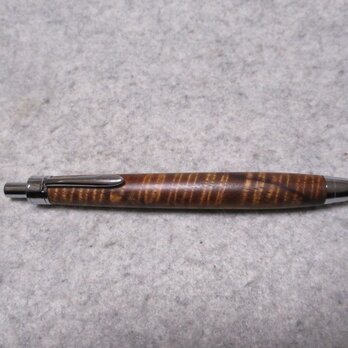 ハワイアンコア　カーリー杢　椿油仕上げ　木軸ボールペン(シャープペンシル)　
