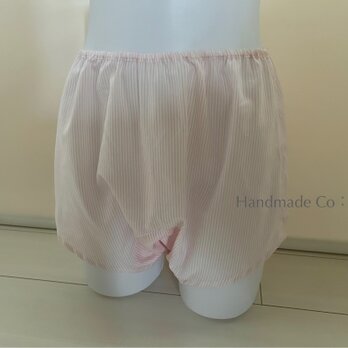 Newリラックスショーツ　ボックス : : pinkストライプの画像