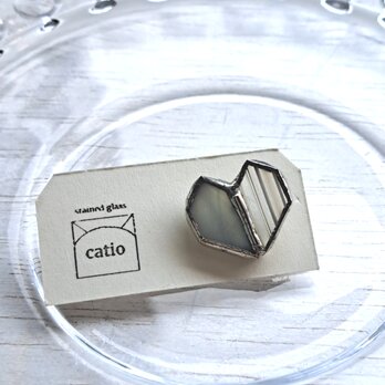 Heart petal Pierce/ white auroraの画像