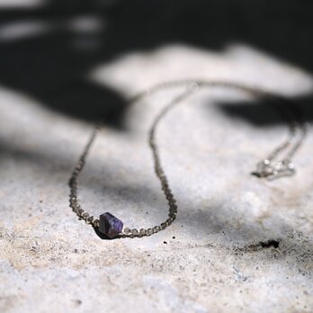 -Sugilite- beads necklaceの画像