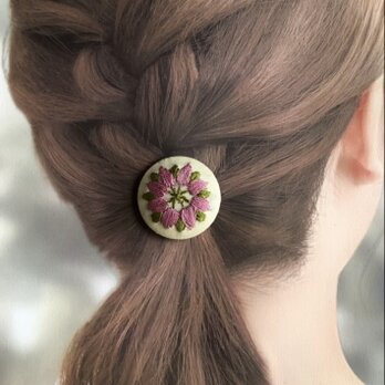 *Always*送料無料＊ピンクリースのヘアゴムの画像