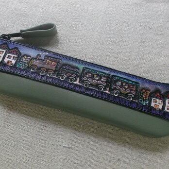レザークラフトペンケースの画像