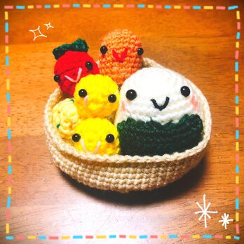 ＊スマイルランチのあみぐるみ(Cランチ）＊の画像