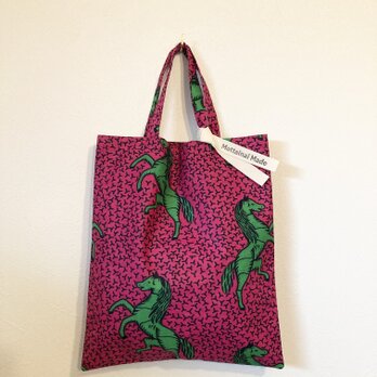 Tote bag　S　-horse pink-の画像