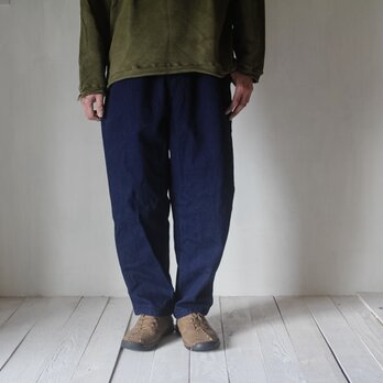 Cozy DENIMU pants / 群青色 / 藍染め国産13オンスデニムの画像