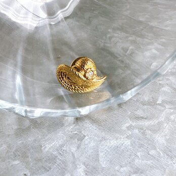 SCA47-【 AVON 】エイボン・ヴィンテージブローチピン Gold Tone Elegant Hat Pinの画像