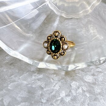 RA106-【 AVON 】エイボン・ヴィンテージリング 1976 "Versailles Ring"の画像