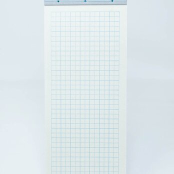 楚々　和綴じ帳Mサイズ　水縹（みずはなだ）の画像