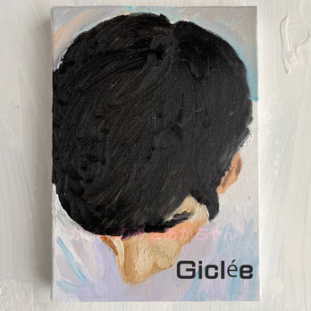 ジークレー「下を向く男」　Giclée　マット　5サイズ　受注制作です。の画像