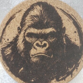 コースター　ゴリラの画像