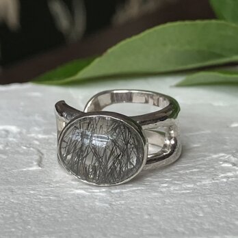 トルマリンインクォーツ・イヤーカフ（silver925）の画像