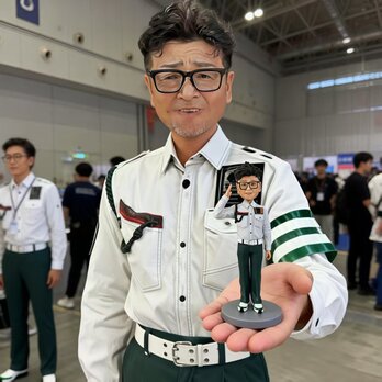 警察 就職祝い、退職祝い、似顔絵 人形 オーダーメイド ドール オリジナル 肖像画　置物　フィギュア 作成、上司、社長、同僚