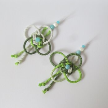 和みピアス　新緑の画像