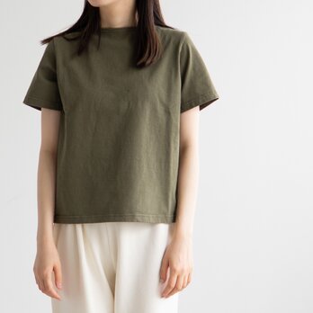 MVSコットン/center back tshirt/olivine/size1・2の画像