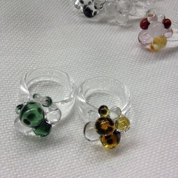 GLASS BUBBLES RINGの画像