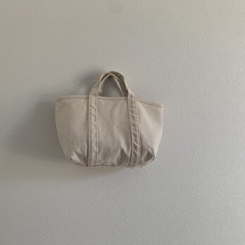 帆布 BASIC TOTE (S) 生成りの画像