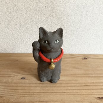 かわいいまねき猫（黒)
