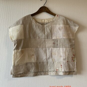 リネン色々P✳︎オーバーブラウスの画像