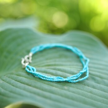 -Turquoise- 3line braceletの画像