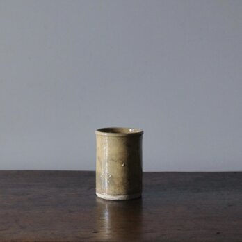 南仏 黄釉 ポット ファーマシーポット  h11.2cm フランス アンティーク 0502053