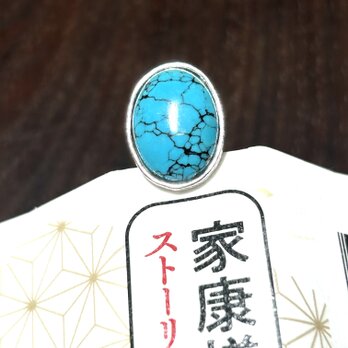 ターコイズ シルバーブックマークの画像