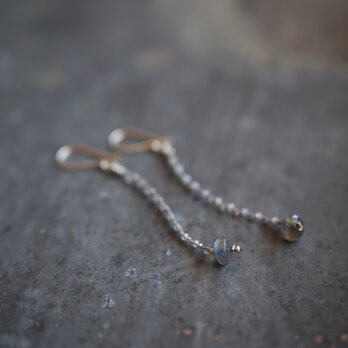 -Labradorite- braid long piepceの画像
