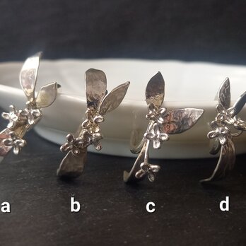 Utoka  ☆ silver   金木犀 イヤーカフの画像