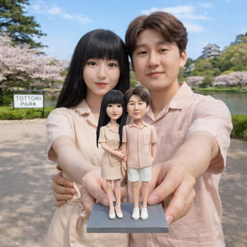 写真から作るオーダーメイドフィギュア｜カップルそっくり似顔人形｜記念日プレゼント｜両親への感謝ギフト・両親贈呈品｜可愛い 人気