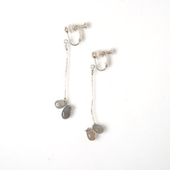 -Labradorite- long earringsの画像