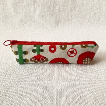 型染め ペンケース「植物採集」