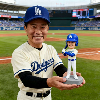 写真から作るオーダーメイド 野球 フィギュア｜野球選手好きへの特別なギフトにそっくり似顔人形｜ 記念ギフト・記念品 可愛い