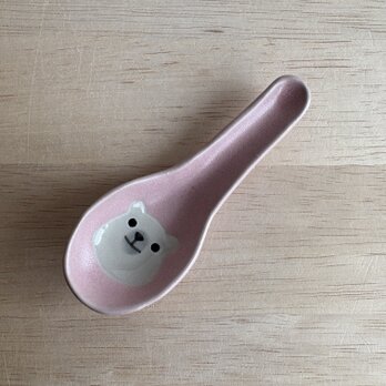 ミニレンゲ（シロクマ・ピンク）の画像