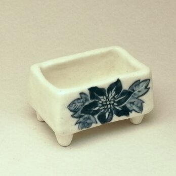 長方鉢  花の画像