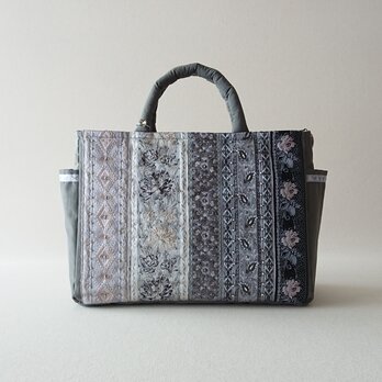 GRAY FRANCE RIBBON STANDARD BAG