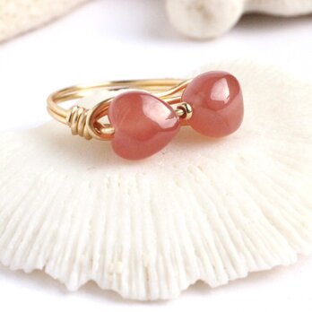 インカローズ　Ribbon　Wire　Ringの画像