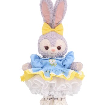 ステラルー 服 着せ替え コスチューム カサブランカドレス ブルー 本体無 Sサイズ用 送料無料の画像